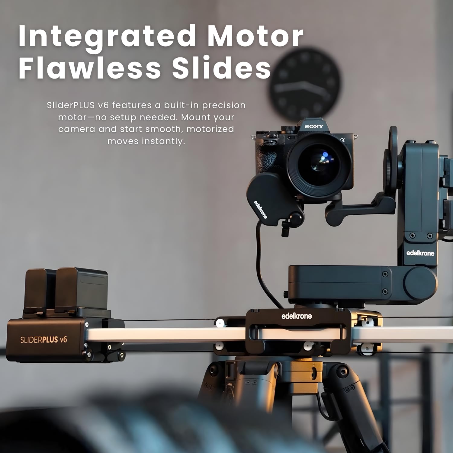 Amazon.co.jp: edelkrone SliderPLUS v6 – モーションコントロール内蔵